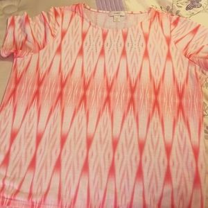 CJ BANKS Womens SS top